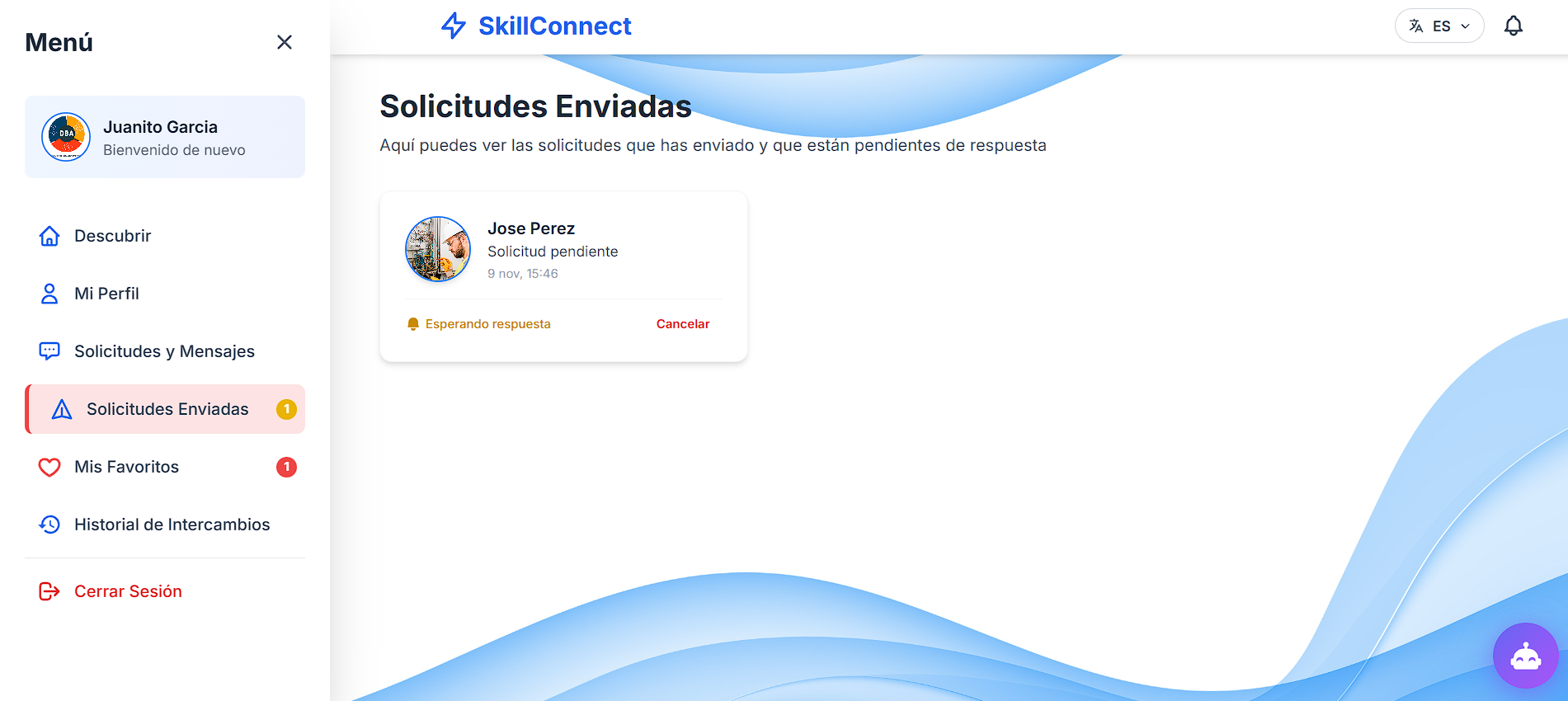 Solicitudes Enviadas